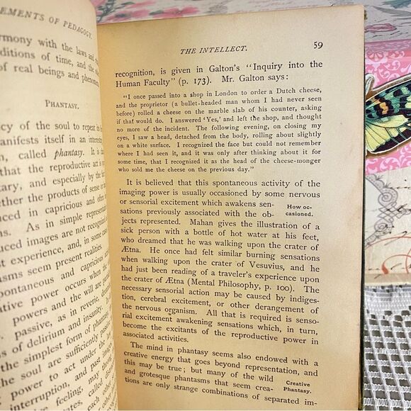 Elements Of Pedagogy By Emerson E. White Copyright 1886 Hardcover Vintage Books - Picture 8 of 13